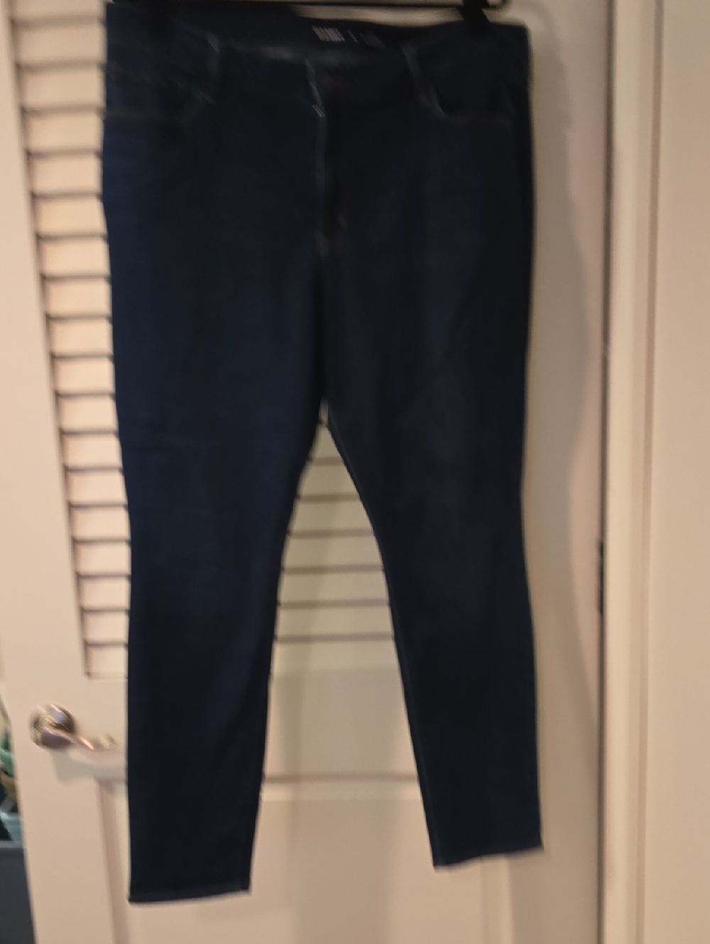 Old Navy Dark Blue Pull-On Jeggings